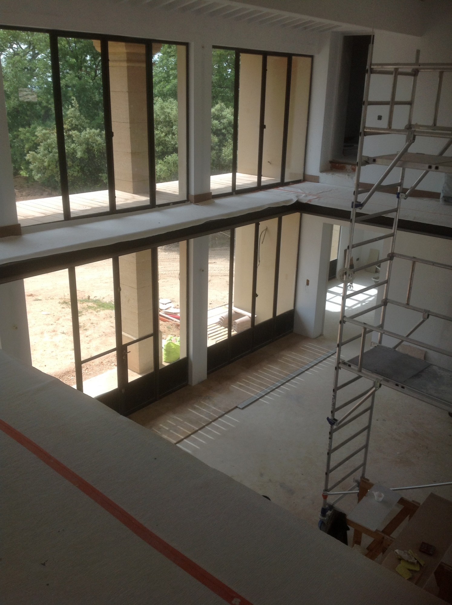 Réalisation d'une maison de style rural et contemporain à Rognes