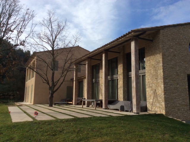 Villa agrandie à Aix en Provence