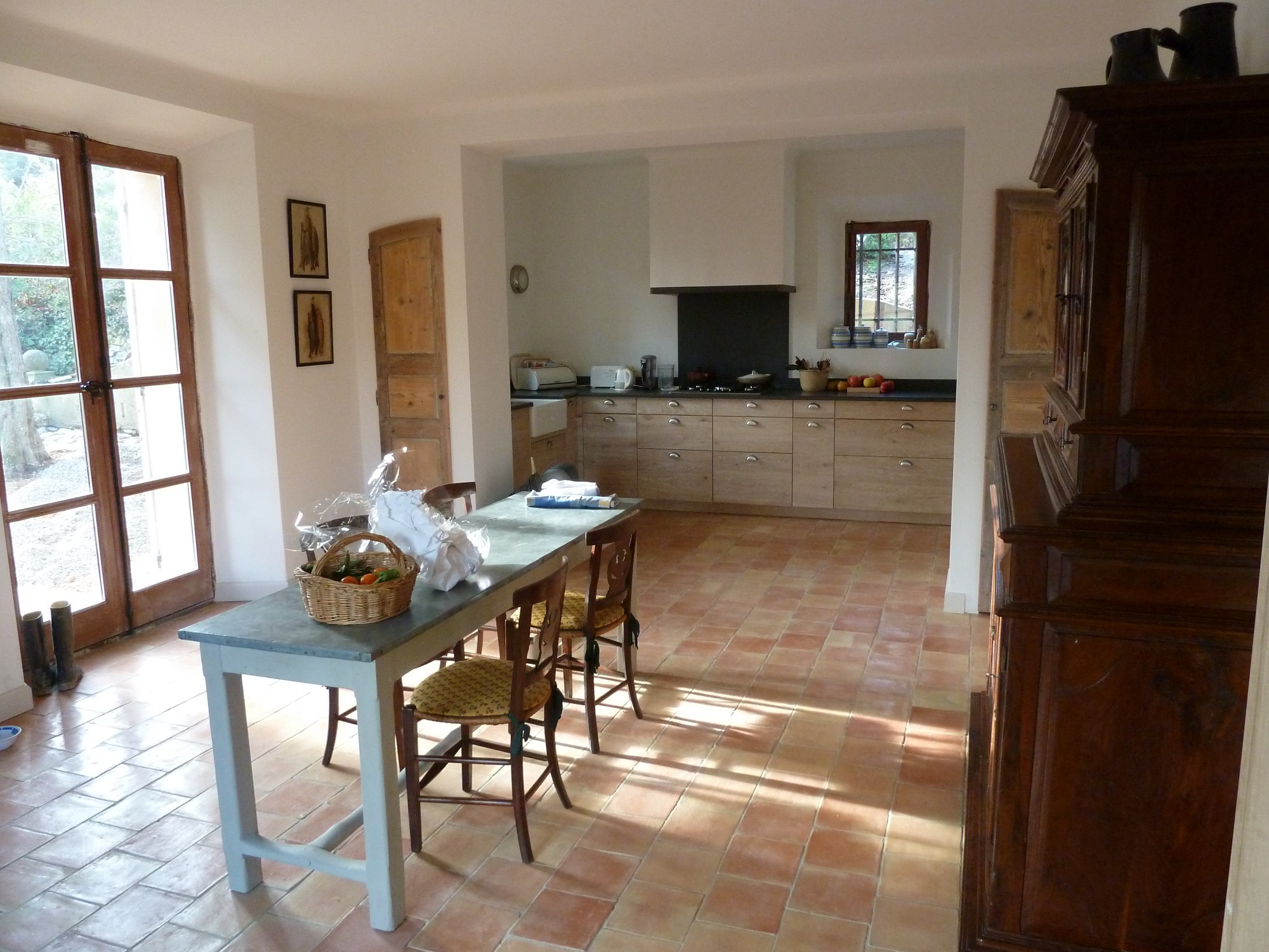Intérieur d'une Bastide Aixoise restaurée