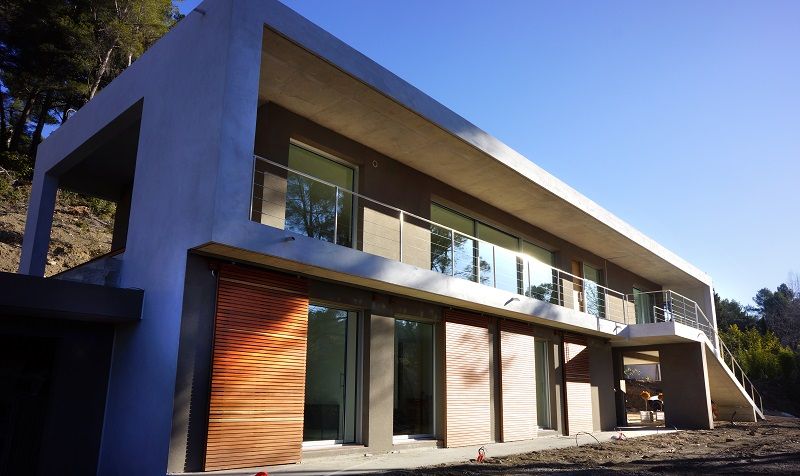 Construction de Maison contemporaine à Aix en Provence