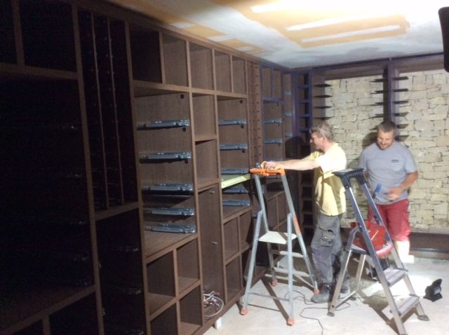 Cave à vin avec la société Degré 12